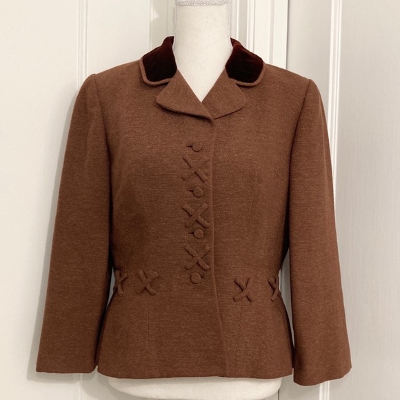 VINTAGE PAUL PARNES for REGENSTEINS Atlanta Blazer - Picture 2 of 15